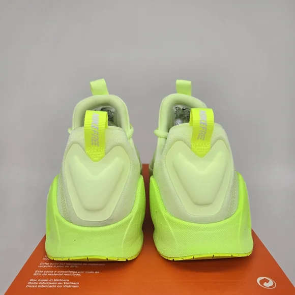 Nike Free Metcon 6 Barely Volt Glow White Women's Workout Shoes Size 9 New - Picture 4 of 8